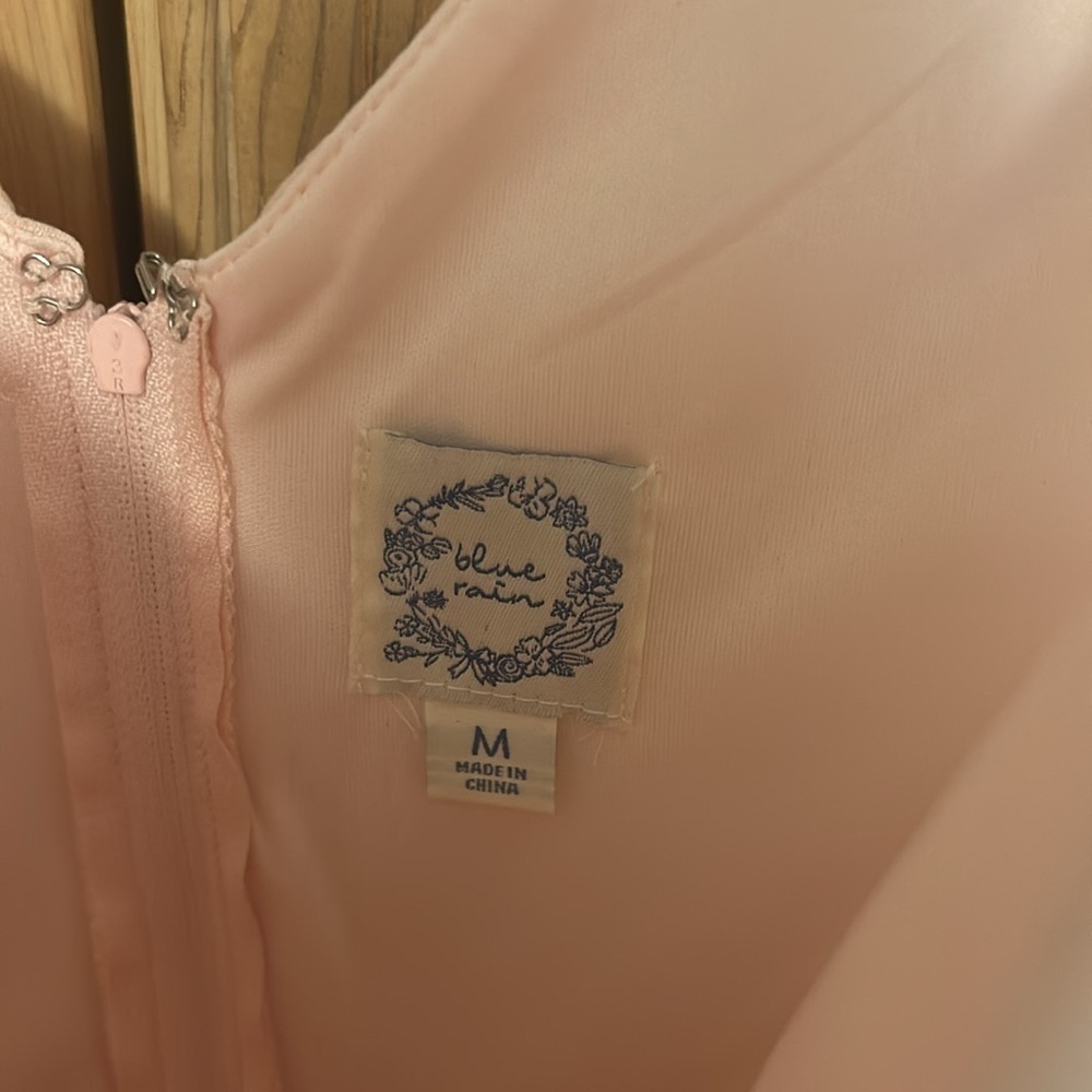 Blue Rain Romper / Light Pink / Medium - Picture 3 of 3